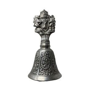 TBN Trinity‎ Broadcasting Network Bethlehem Pewter Silver Tone Bell, Spain 4"